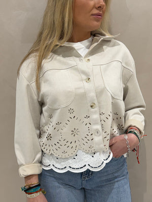 Chaqueta Antelina Calada