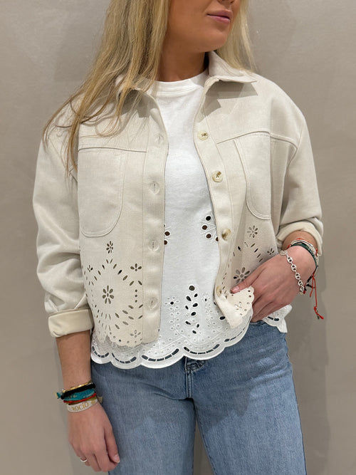 Chaqueta Antelina Calada