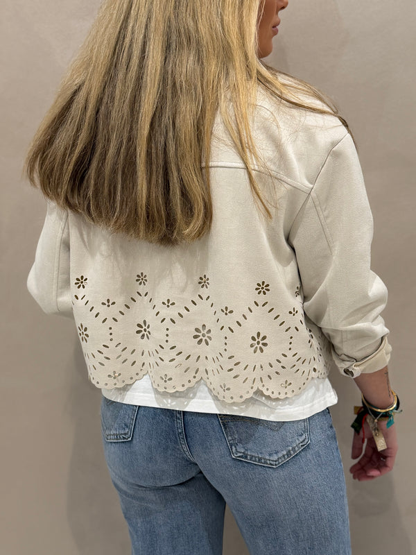 Chaqueta Antelina Calada