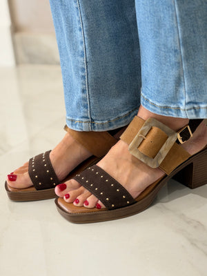 Zapato Hebilla Combinado