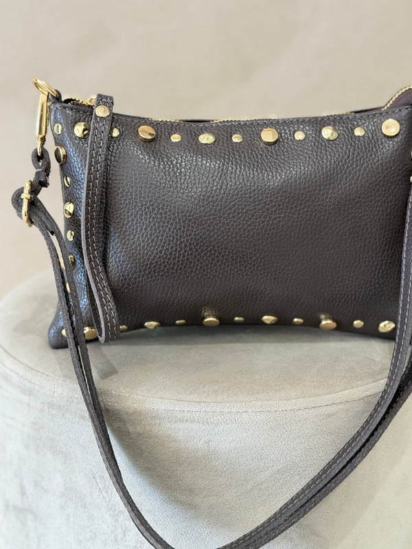 Bolso Piel Tachas