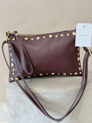 Bolso Piel Tachas