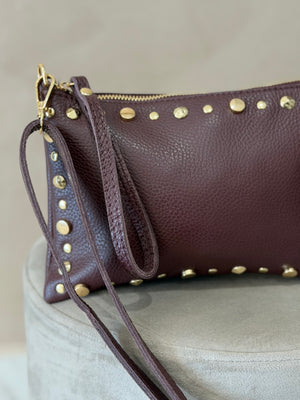 Bolso Piel Tachas
