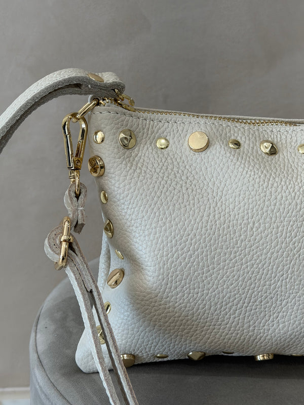 Bolso Piel Tachas