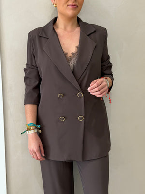 Traje Cruzado 4 Botones