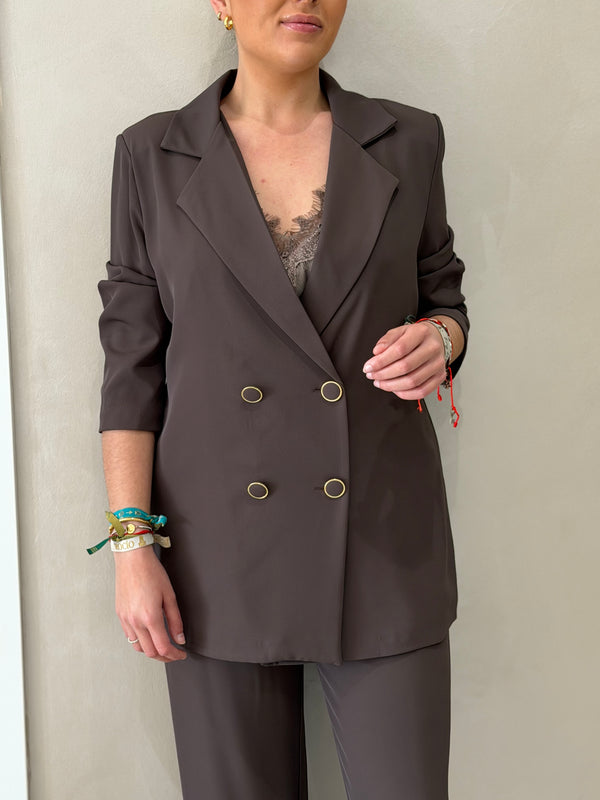 Traje Cruzado 4 Botones