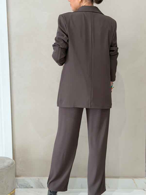 Traje Cruzado 4 Botones