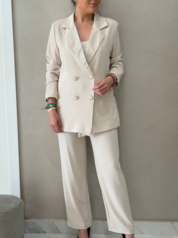 Traje Cruzado 4 Botones
