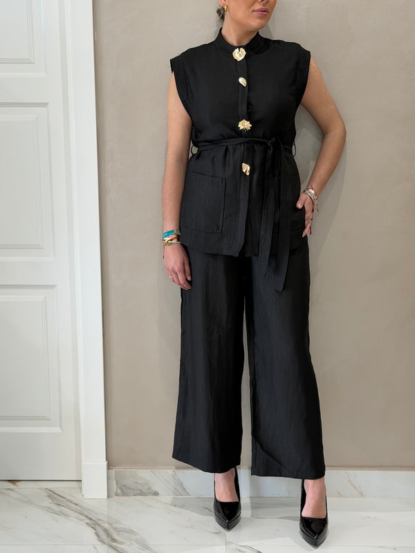 Conjunto Botones Dorados