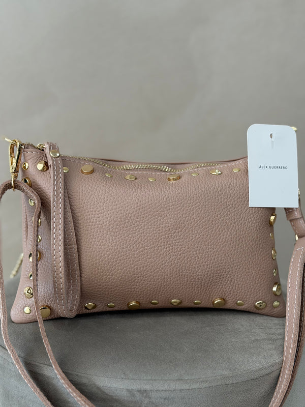 Bolso Piel Tachas