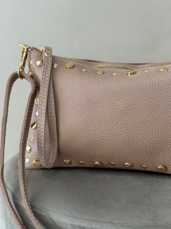 Bolso Piel Tachas