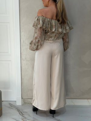 Pantalón Raso 4 Botones