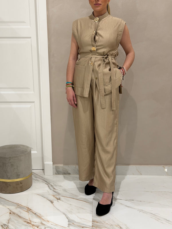 Conjunto Botones Dorados