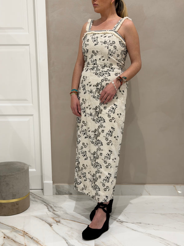 Conjunto Bordado Bicolor