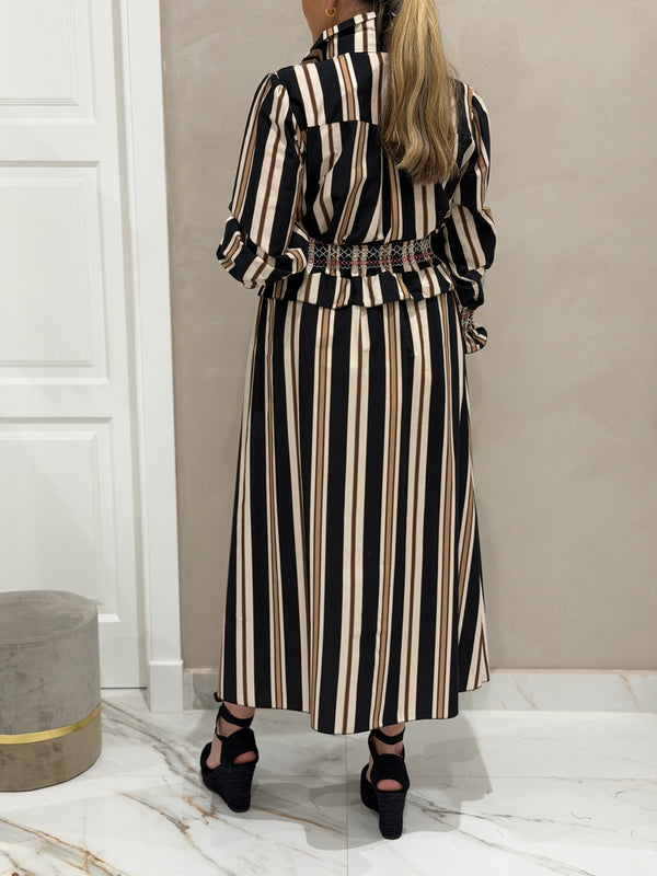 Conjunto Rayas Camisero
