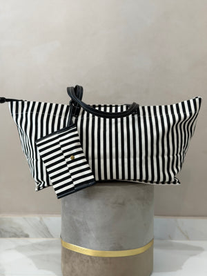 Maxi Bolso Tela Rayas