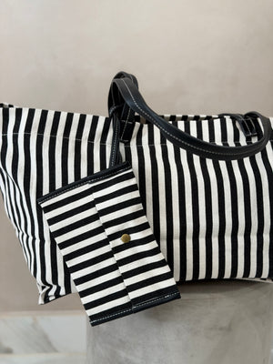 Maxi Bolso Tela Rayas