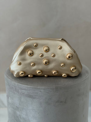 Bolso Apliques Dorados