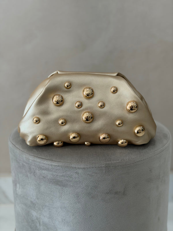 Bolso Apliques Dorados