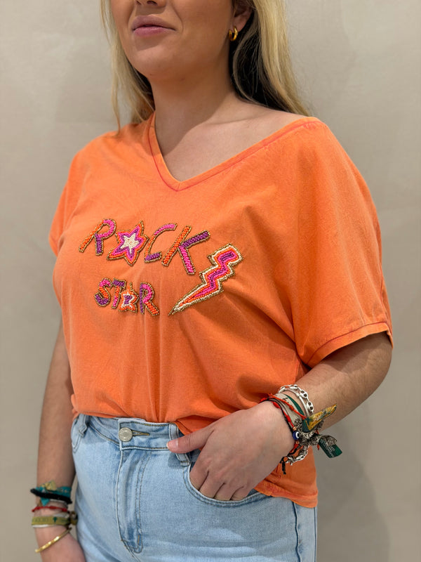 Camiseta Rock Star