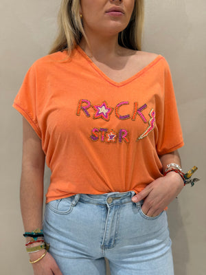 Camiseta Rock Star