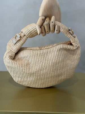 Bolso Nudo Rafia