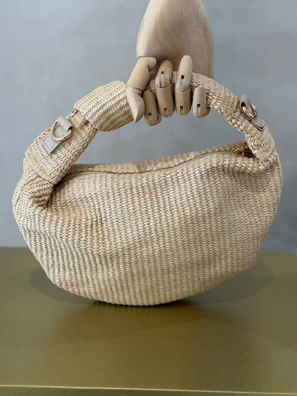 Bolso Nudo Rafia
