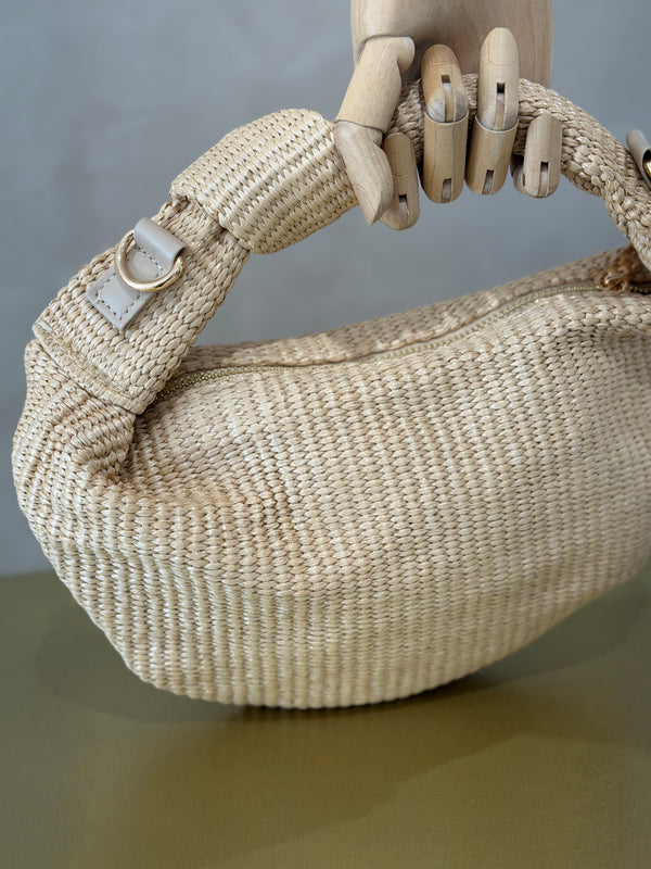 Bolso Nudo Rafia