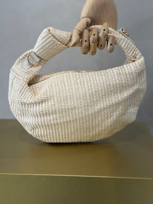 Bolso Nudo Rafia