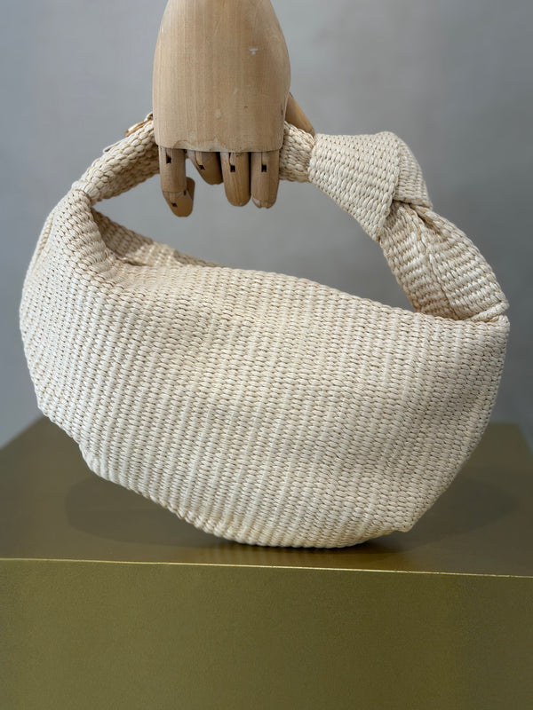 Bolso Nudo Rafia