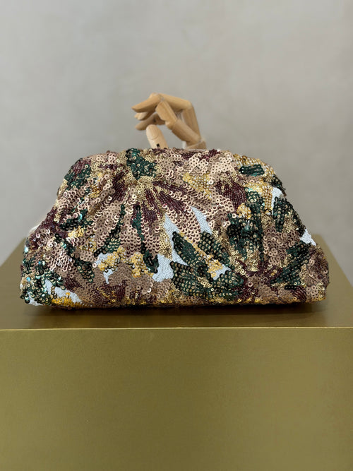 Bolso Lentejuelas Cobre