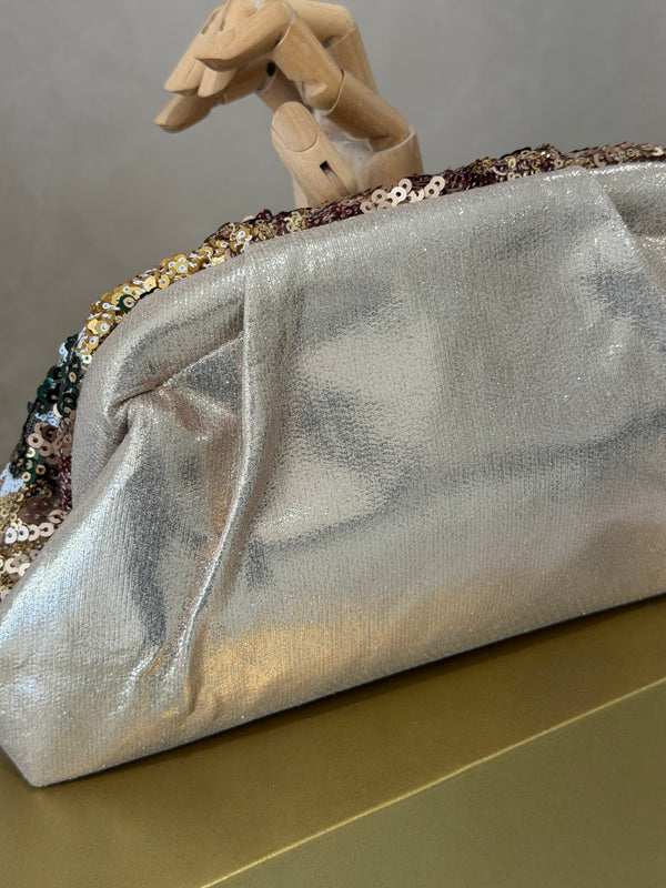 Bolso Lentejuelas Cobre