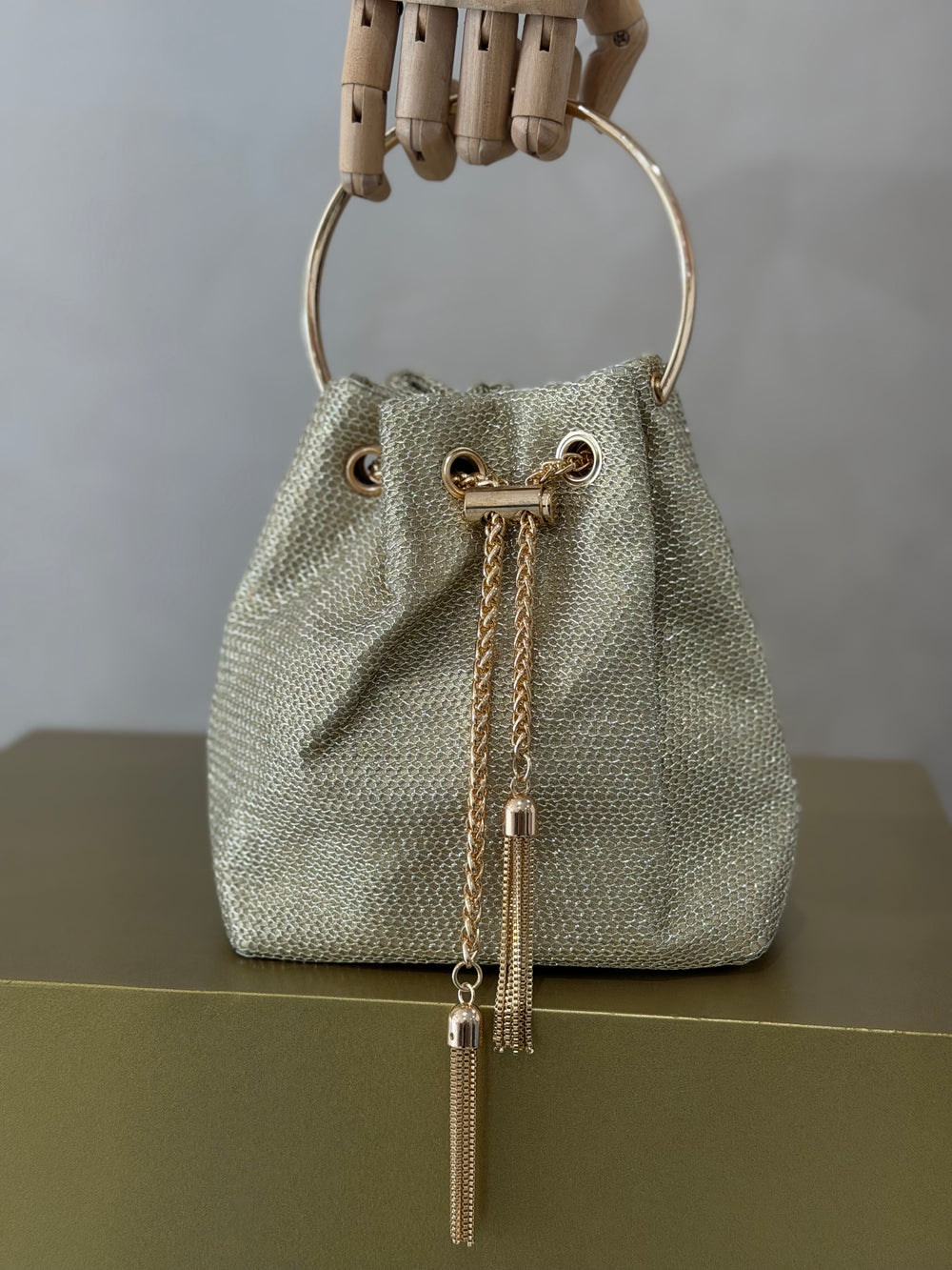 Bolso Bombonera Metalizada