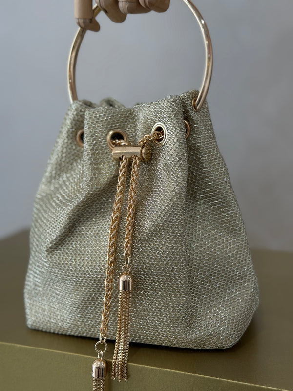Bolso Bombonera Metalizada