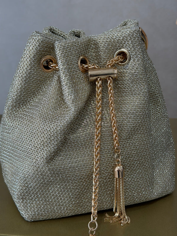 Bolso Bombonera Metalizada